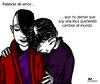 Cartoon: Miedo a la revolucion (small) by LaRataGris tagged laratagris,amor,revolucion