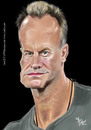 Cartoon: Sting (small) by Fivi tagged sting