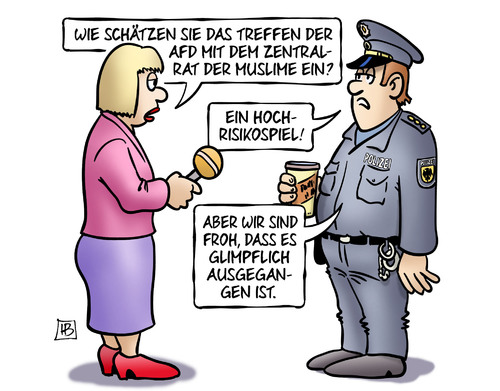 Cartoon: AfD-Muslime (medium) by Harm Bengen tagged treffen,afd,zentralrat,muslime,fussball,polizei,hochrisikospiel,interview,harm,bengen,cartoon,karikatur,treffen,afd,zentralrat,muslime,fussball,polizei,hochrisikospiel,interview,harm,bengen,cartoon,karikatur