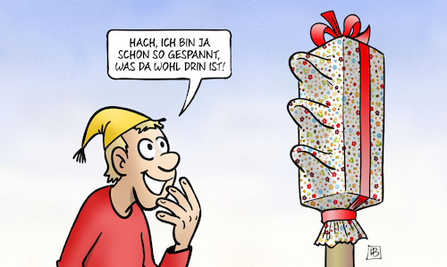 Ampel-Geschenk