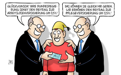 Arbeitslosenbeitrag