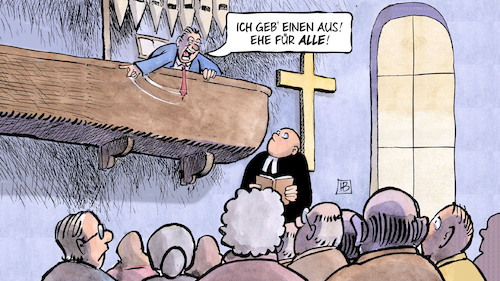 Cartoon: Ausgeben (medium) by Harm Bengen tagged ausgeben,kirche,gottesdienst,pastor,alkohol,merkel,ehe,für,alle,homoehe,gleichberechtigung,abstimmung,bundestagswahl,harm,bengen,cartoon,karikatur,ausgeben,kirche,gottesdienst,pastor,alkohol,merkel,ehe,für,alle,homoehe,gleichberechtigung,abstimmung,bundestagswahl,harm,bengen,cartoon,karikatur