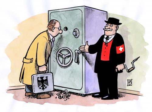 Cartoon: Bankgeheimnis (medium) by Harm Bengen tagged bankgeheimnis,bank,geheimnis,steuer,steuerflucht,sterhinterziehung,steuerbetrug,schweiz,österreich,lichtenstein,luxemburg,finanz,finanzen,finanzminister,fiskus,kontrolle,verfolgung,loch,bohrer,cartoon,bank,banken,geld,finanzen,bankgeheimnis,steuer,steuerflucht,sterhinterziehung,steuerbetrug,schweiz,österreich,lichtenstein,luxemburg,finanzminister,fiskus,kontrolle,verfolgung,loch,bohrer,wirtschaft,wirtschaftskrise,finanzkrise