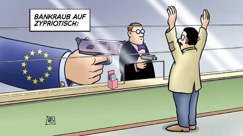 Bankraub auf Zypriotisch