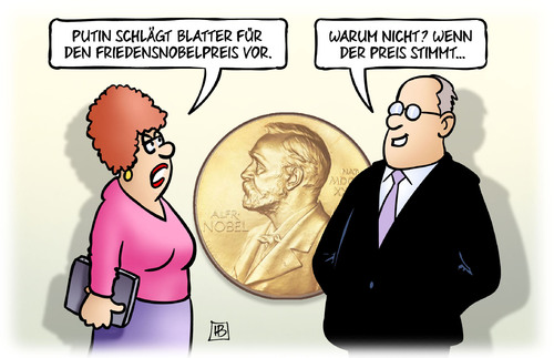 Blatter-Nobelpreis