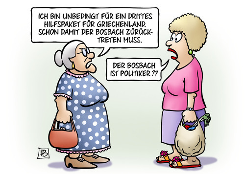 Cartoon: Bosbach (medium) by Harm Bengen tagged hilfspaket,bosbach,tv,europa,euro,referendum,grexit,troika,institutionen,eu,ezb,iwf,griechenland,pleite,schulden,harm,bengen,cartoon,karikatur,hilfspaket,bosbach,tv,europa,euro,referendum,grexit,troika,institutionen,eu,ezb,iwf,griechenland,pleite,schulden,harm,bengen,cartoon,karikatur