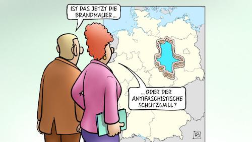Brandmauer oder Schutzwall