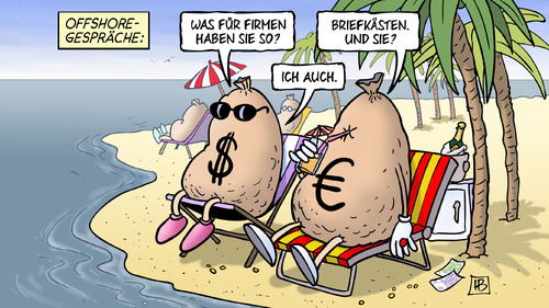 Cartoon: Briefkastenfirmen (medium) by Harm Bengen tagged offshore,firmen,briefkasten,briefkastenfirmen,steueroasen,steuerflucht,panamapapers,leaks,panama,harm,bengen,cartoon,karikatur,offshore,firmen,briefkasten,briefkastenfirmen,steueroasen,steuerflucht,panamapapers,leaks,panama,harm,bengen,cartoon,karikatur