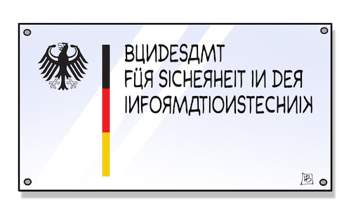 Cartoon: BSI-Chef (medium) by Harm Bengen tagged bundesamt,sicherheit,informationstechnik,bsi,chef,schönbohm,entlassung,spionage,cyber,sicherheitsrat,krieg,ukraine,russland,harm,bengen,cartoon,karikatur,bundesamt,sicherheit,informationstechnik,bsi,chef,schönbohm,entlassung,spionage,cyber,sicherheitsrat,krieg,ukraine,russland,harm,bengen,cartoon,karikatur