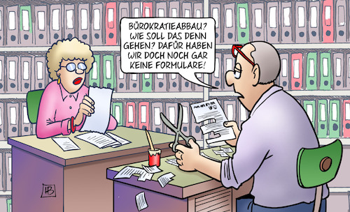 Cartoon: Bürokratieabbau (medium) by Harm Bengen tagged bürokratieabbau,habeck,büro,behörde,formulare,beamte,harm,bengen,cartoon,karikatur,bürokratieabbau,habeck,büro,behörde,formulare,beamte,harm,bengen,cartoon,karikatur