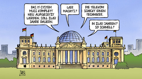 Bundestag und Telekom