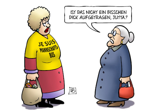 Cartoon: BVB-Anschlag (medium) by Harm Bengen tagged bvb,dortmund,anschlag,terror,fussball,susemil,jesuis,harm,bengen,cartoon,karikatur,bvb,dortmund,anschlag,terror,fussball,susemil,jesuis,harm,bengen,cartoon,karikatur