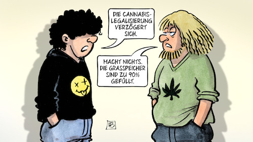 Cannabis-Verzögerung