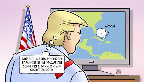 Cartoon: Chinesen-Irma (medium) by Harm Bengen tagged chinesen,tv,fake,news,irma,trump,usa,florida,golfclub,hurrikan,wirbelsturm,karik,klimaerwärmung,klimawandel,harm,bengen,cartoon,karikatur,chinesen,tv,fake,news,irma,trump,usa,florida,golfclub,hurrikan,wirbelsturm,karik,klimaerwärmung,klimawandel,harm,bengen,cartoon,karikatur