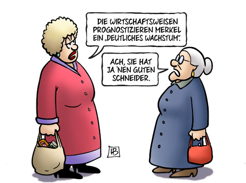 Cartoon: Deutliches Wachstum (medium) by Harm Bengen tagged wirtschaftsweise,wirtschaft,prognose,merkel,deutliches,wachstum,schneider,gewicht,harm,bengen,cartoon,karikatur,wirtschaftsweise,wirtschaft,prognose,merkel,deutliches,wachstum,schneider,gewicht,harm,bengen,cartoon,karikatur