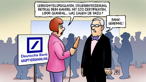 Cartoon: Deutsche Bank-Geheimnis (medium) by Harm Bengen tagged deutsche,bank,fitschen,jain,hauptversammlung,interview,lebensmittelspekulation,steuerhinterziehung,betrug,handel,c02,zertifikaten,libor,skandal,bankgeheimnis,steuern,steuertricks,steuervermeidung,harm,bengen,cartoon,karikatur,deutsche,bank,fitschen,jain,hauptversammlung,interview,lebensmittelspekulation,steuerhinterziehung,betrug,handel,c02,zertifikaten,libor,skandal,bankgeheimnis,steuern,steuertricks,steuervermeidung,harm,bengen,cartoon,karikatur