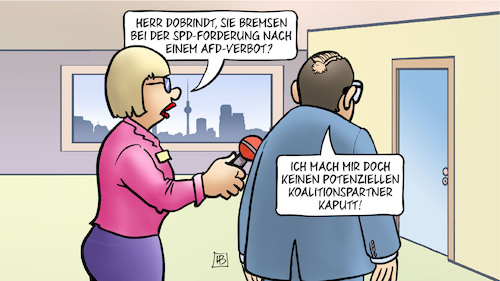Dobrindt und AfD-Verbot Dobrindt und AfD-Verbot