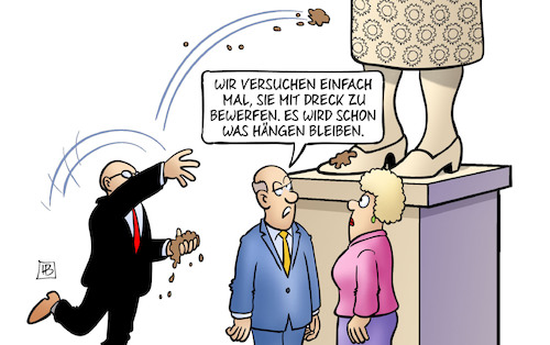 Cartoon: Dreckwurf (medium) by Harm Bengen tagged dreck,bewerfen,grüne,baerbock,denkmal,plagiatsvorwurf,schmutzkampagne,harm,bengen,cartoon,karikatur,dreck,bewerfen,grüne,baerbock,denkmal,plagiatsvorwurf,schmutzkampagne,harm,bengen,cartoon,karikatur