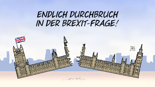 Cartoon: Durchbruch beim Brexit (medium) by Harm Bengen tagged durchbruch,brexit,frage,gb,uk,parlament,westminster,deal,dup,europa,eu,harm,bengen,cartoon,karikatur,durchbruch,brexit,frage,gb,uk,parlament,westminster,deal,dup,europa,eu,harm,bengen,cartoon,karikatur