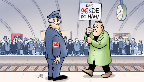 Ende 9-Euro-Ticket