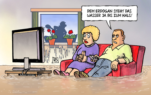 Cartoon: Erdogan und Hochwasser (medium) by Harm Bengen tagged erdogan,ministerpräsident,türkei,demonstrationen,rebellion,revolution,polizei,aufstand,islam,hochwasser,überschwemmung,wasser,regen,überflutung,harm,bengen,cartoon,karikatur,erdogan,ministerpräsident,türkei,demonstrationen,rebellion,revolution,polizei,aufstand,islam,hochwasser,überschwemmung,wasser,regen,überflutung,harm,bengen,cartoon,karikatur