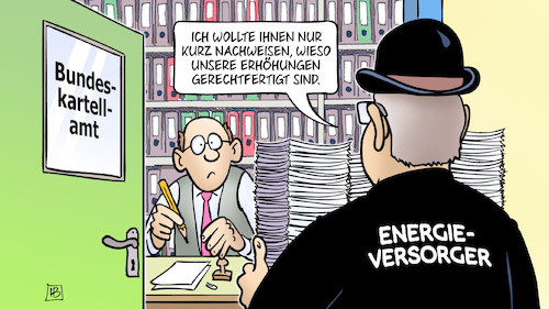 Cartoon: Erhöhungs-Stopp (medium) by Harm Bengen tagged energiepreise,erhöhungen,gerechtfertigt,behörde,amt,ordner,aktenordner,bundeskartellamt,beamter,energieversorger,strompreis,gaspreis,harm,bengen,cartoon,karikatur,energiepreise,erhöhungen,gerechtfertigt,behörde,amt,ordner,aktenordner,bundeskartellamt,beamter,energieversorger,strompreis,gaspreis,harm,bengen,cartoon,karikatur