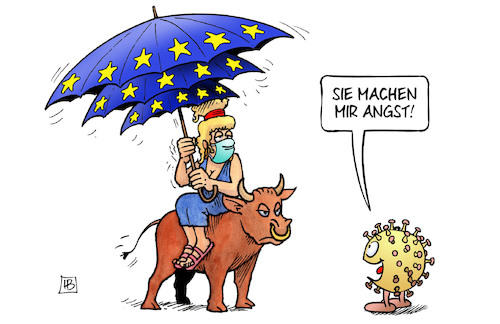 EU-Corona-Schirme