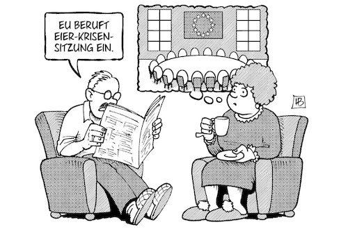 EU-Eier-Krisensitzung