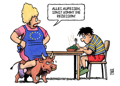 EU-Rezessionswarnung