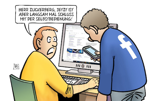 Facebook-Selbstbedienung