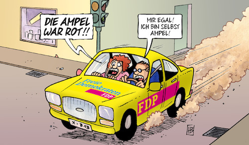 FDP und rote Ampel