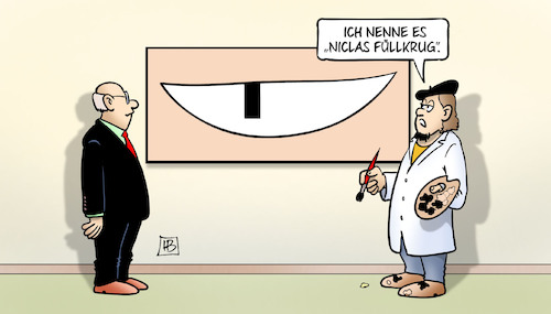 Cartoon: Füllkrug (medium) by Harm Bengen tagged maler,bild,kunst,niclas,füllkrug,werder,bremen,fussball,weltmeisterschaft,katar,nationalmannschaft,harm,bengen,cartoon,karikatur,maler,bild,kunst,niclas,füllkrug,werder,bremen,fussball,weltmeisterschaft,katar,nationalmannschaft,harm,bengen,cartoon,karikatur