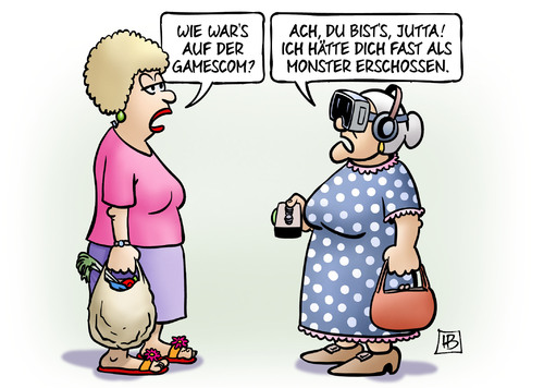 Cartoon: Gamescom (medium) by Harm Bengen tagged gamescom,messe,computer,internet,spiele,3d,monster,susemil,harm,bengen,cartoon,karikatur,gamescom,messe,computer,internet,spiele,3d,monster,susemil,harm,bengen,cartoon,karikatur