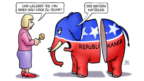 Gespaltene GOP