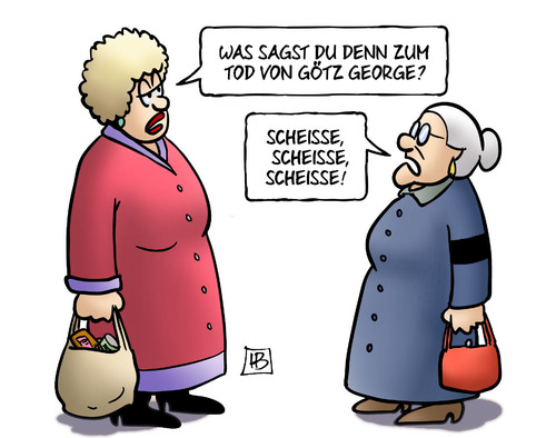 Cartoon: Götz George (medium) by Harm Bengen tagged götz,george,schauspieler,tot,tod,scheisse,schimanski,tatort,susemil,harm,bengen,cartoon,karikatur,götz,george,schauspieler,tot,tod,scheisse,schimanski,tatort,susemil,harm,bengen,cartoon,karikatur