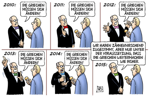 Cartoon: Griechenland-Zustimmung (medium) by Harm Bengen tagged zustimmung,vorraussetzung,weitermachen,union,cdu,csu,bundestag,regierung,kredit,hilfe,griechen,eurozone,ablehnen,ezb,iwf,troika,eu,euro,europa,griechenland,wahl,harm,bengen,cartoon,karikatur,zustimmung,vorraussetzung,weitermachen,union,cdu,csu,bundestag,regierung,kredit,hilfe,griechen,eurozone,ablehnen,ezb,iwf,troika,eu,euro,europa,griechenland,wahl,harm,bengen,cartoon,karikatur