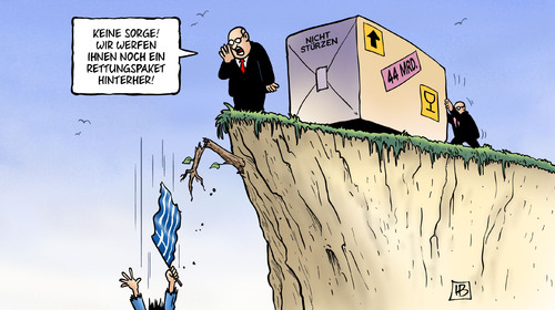 Cartoon: Griechenrettung (medium) by Harm Bengen tagged schulden,eurokrise,griechland,griechenrettung,rettungspaket,staatsbankrott,bankenkrise,schuldenschnitt,hilfskredite,staatsanleihen,rueckkauf,harm,bengen,cartoon,karikatur,rettungspaket,griechenrettung,griechland,eurokrise,schulden,staatsbankrott,bankenkrise,schuldenschnitt,hilfskredite,staatsanleihen,rueckkauf,harm,bengen,cartoon,karikatur