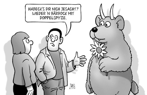 Grüne Doppelspitze