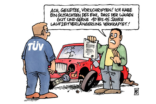 Cartoon: Gutachten Laufzeitverlängerung (medium) by Harm Bengen tagged gutachten,ewi,laufzeitverlängerung,akw,atomkraftwerke,atom,atomkraft,kernkraftwerke,kernkraft,abschalten,ausstieg,merkel,röttgen,brüderle,gutachten,ewi,laufzeitverlängerung,akw,atomkraftwerke,atom,atomkraft,kernkraftwerke,kernkraft,abschalten,angela merkel,ausstieg,röttgen,brüderle,energien,umwelt,natur,angela,merkel