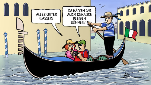 Cartoon: Hochwasser-Gondel (medium) by Harm Bengen tagged venedig,gondel,hochwasser,überschwemmung,wasser,regen,überflutung,harm,bengen,cartoon,karikatur,venedig,gondel,hochwasser,überschwemmung,wasser,regen,überflutung,harm,bengen,cartoon,karikatur