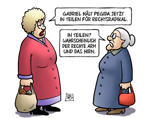 Cartoon: In Teilen rechts (medium) by Harm Bengen tagged karikatur,cartoon,bengen,harm,demo,islam,islamophob,ausländerfeindlich,asyl,flüchtlinge,flüchtlingsfrage,asylbewerber,rechts,nazis,jubiläum,hirn,arm,rechtsradikal,pegida,gabriel,susemil,susemil,gabriel,pegida,rechtsradikal,arm,hirn,jubiläum,nazis,rechts,asylbewerber,flüchtlingsfrage,flüchtlinge,asyl,ausländerfeindlich,islamophob,islam,demo,harm,bengen,cartoon,karikatur