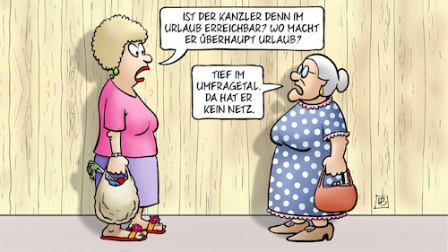 Kanzler-Urlaub