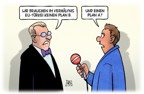 Cartoon: Kein Plan B (medium) by Harm Bengen tagged eu,plan,interview,erdogan,abbruch,beitrittsverhandlungen,europa,türkei,türken,wien,harm,bengen,cartoon,karikatur,eu,plan,interview,erdogan,abbruch,beitrittsverhandlungen,europa,türkei,türken,wien,harm,bengen,cartoon,karikatur