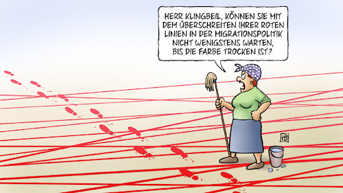 Klingbeils rote Linien