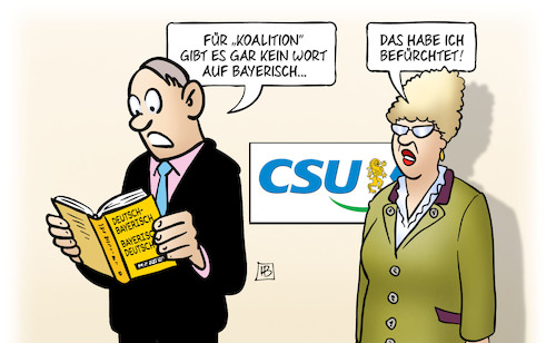 Koalition auf Bayerisch