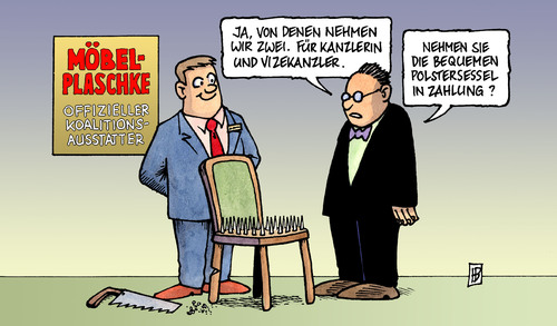 Koalitionsmobel Von Harm Bengen Politik Cartoon Toonpool