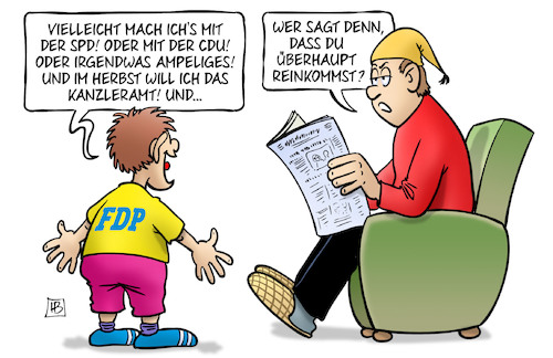 Cartoon: Koalitionsoptionen (medium) by Harm Bengen tagged fdp,wahlen,koalitionsoptionen,spd,cdu,kind,vater,zeitung,ampel,kanzleramt,harm,bengen,cartoon,karikatur,fdp,wahlen,koalitionsoptionen,spd,cdu,kind,vater,zeitung,ampel,kanzleramt,harm,bengen,cartoon,karikatur