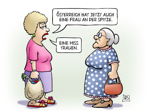 Cartoon: Kurz-Misstrauen (medium) by Harm Bengen tagged kurz,bundeskanzler,misstrauen,österreich,frau,spitze,miss,trauen,jutta,susemil,harm,bengen,cartoon,karikatur,kurz,bundeskanzler,misstrauen,österreich,frau,spitze,miss,trauen,jutta,susemil,harm,bengen,cartoon,karikatur