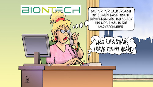 Cartoon: Lauterbach bestellt (medium) by Harm Bengen tagged lauterbach,last,minute,bestellungen,corona,biontech,warteschleife,christmas,musik,sekretärin,telefon,harm,bengen,cartoon,karikatur,lauterbach,last,minute,bestellungen,corona,biontech,warteschleife,christmas,musik,sekretärin,telefon,harm,bengen,cartoon,karikatur