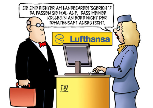 Lufthansa-Verfügung